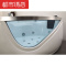 扇形三角形浴缸小户型浴缸热水个性落地式欧式浴缸家用扇形洗澡洁具空缸&asymp1.5M都市诱惑
