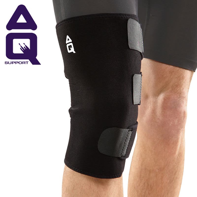 护膝男女通用运动护具保暖加压支撑束缚运动户外篮球跑步羽毛球AQ护膝图片
