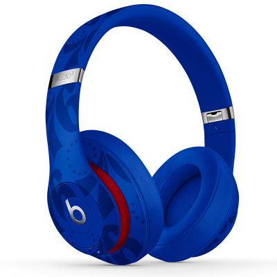 Beats Studio3 Wireless 录音师无线3代 头戴式 蓝牙无线降噪游戏耳机 - NBA联名款-76人蓝