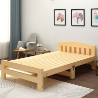 折叠床古达简易单人床*板床1米_90公分宽午睡床便携式80cm儿童床