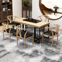 茶桌椅组合茶具套装一体茶几简约客厅古达家用新中式办公室*小茶台