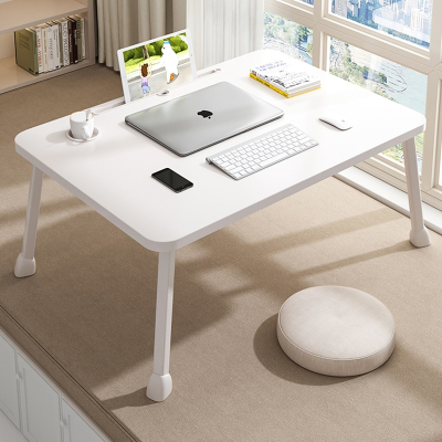 古达加高加大号床上小桌子飘窗电脑桌折叠桌上铺家用懒人书桌