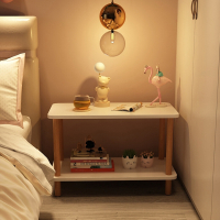阿斯卡利(ASCARI)床头柜子置物架小型出租房用现代简约家用卧室简易极窄床边柜