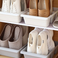 阿斯卡利(ASCARI)鞋柜收纳盒免鞋架拖鞋鞋子存放省空间整理盒子抽屉式塑料