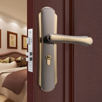 的好现代简约门锁室内卧室通用型锁室内房门锁三件套欧式实木门套装