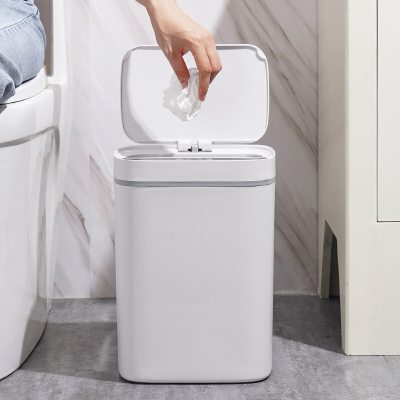 智能垃圾桶全自动感应家用客厅厨房古达卫生间带盖电动垃圾桶大号