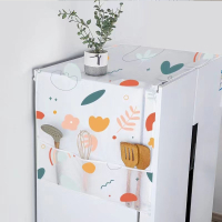 阿斯卡利(ASCARI)冰箱顶盖布洗衣机罩单开双开门滚筒式遮尘收纳袋式罩