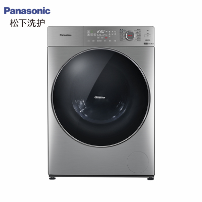 松下 XQG100-SD239 滚筒洗衣机 10kg超薄洗烘一体机