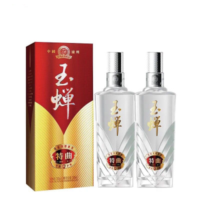 泸州玉蝉特曲52度500ml*2瓶礼盒装浓香白酒高粱酒商务宴请