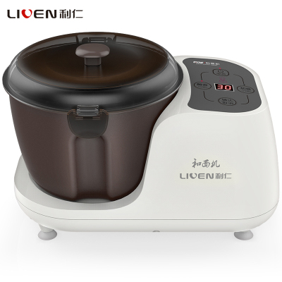 利仁(Liven)和面机家用全自动搅拌揉面机自动恒温醒面机厨师机发面机小型多功能面包面粉发酵料理机 HMJ-D4