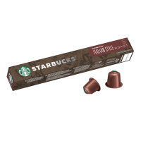(23.3月)瑞士进口 星巴克Starbucks 胶囊咖啡 意式烘焙浓缩咖啡56g(10颗)