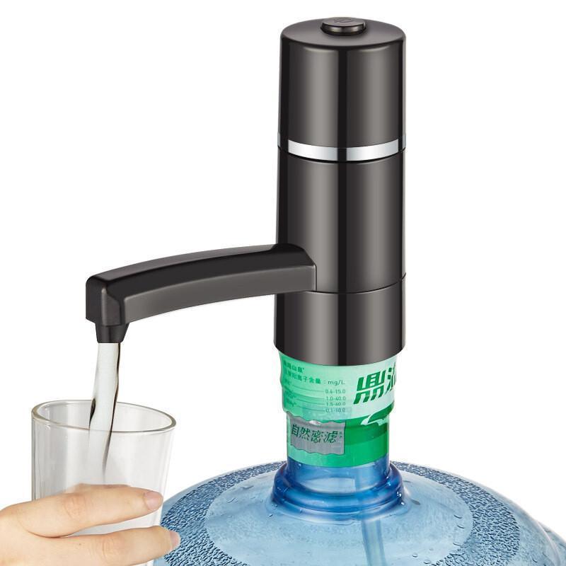 桶装水电动抽水器压水器纯净水桶饮水机矿泉水自动上水器黑色mx1101
