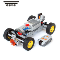 拓斯帝诺兼容电动遥控攀爬行车模型 发动机马达MOC差速器齿轮积木玩具