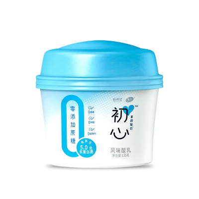 高端新希望雪兰初心酸奶135g*6瓶代餐健身儿童酸牛奶