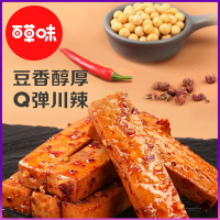 百草味(BE&CHEERY)-一字豆干200g手撕豆腐干豆制品麻辣素食小吃零食