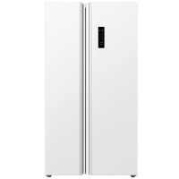 TCL518升新款大容量家用双开门大冰箱超薄家用冰箱风冷电冰箱R518V5-S象牙白