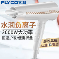 飞科(FLYCO)电吹风机 FH6228 负离子吹风机2000W 可折叠 冷热风过热保护六档组合可调