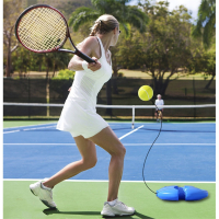 网球训练器单人打带线回弹网球拍闪电客儿童初学者单打一个人玩自练