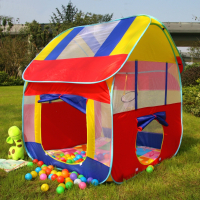 儿童帐篷室内户外房子男孩女孩家用闪电客海洋球池玩具游戏屋公主小帐篷