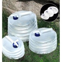户外收纳车载伸缩折叠水桶大容量袋闪电客水龙头旅行装水塑料桶
