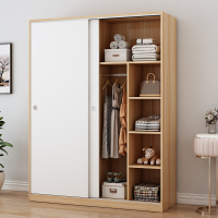 尋木匠衣柜推拉简约现代经济型卧室移衣橱简易组装出租房实木柜