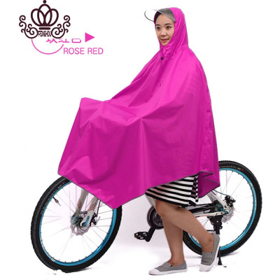 封后加厚雨衣电动车雨衣成人单人雨披男女通用女士学生骑行雨衣
