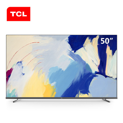TCL电视 50Q6 50英寸彩电 32GB大内存 4K超高清 AI声控超薄全面屏 家庭影院智能液晶平板电视机