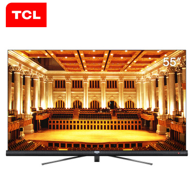 TCL 55C6S 55英寸超薄电视 4K超高清34核人工智能LED全面屏哈曼卡顿音响网络液晶电视机