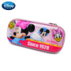 迪士尼(Disney)多功能笔盒 米妮7676粉色横款米奇男女童文具盒EVA大容量小学生铅笔盒3D立体压模笔袋 学习用品