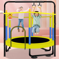 蹦蹦床家用儿童室内跳跳床小孩玩具闪电客宝宝健身带护网家庭小型弹跳床