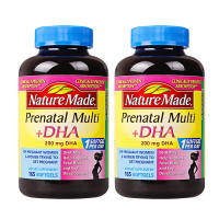 美国进口 天维美(Nature Made) 孕妇专用女性综合维生素DHA叶酸165粒 维生素 矿物质