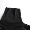 新款式钉珠黑色高领假两件连衣裙秋冬女装2021新款潮打底a字裙1078-定制款