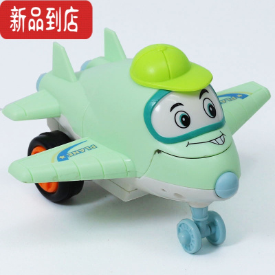 真智力宝宝玩具飞机惯性变形飞机侠儿童耐摔战斗机男孩女孩益智玩具飞机惯性玩具
