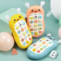 宝宝儿童音乐手机玩具女男孩电话迷你蜜蜂婴儿可咬小孩仿真手机