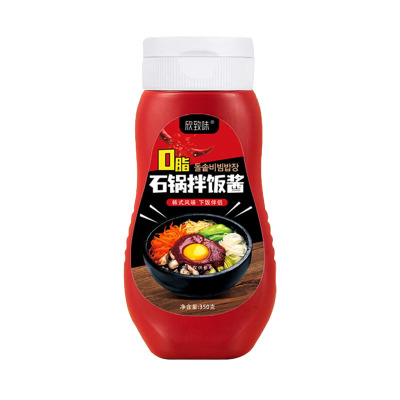 石锅拌饭酱350g韩国甜辣酱料下饭专用调料包辣椒酱