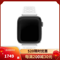 蔻驰COACH 奢侈品 22年新款Apple Watch 简约百搭时尚休闲皮带石英表男表44mm