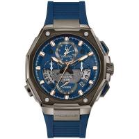 宝路华Bulova 欧美腕表 新款Precisionist 时尚百搭商务 橡胶带石英表男表98B357