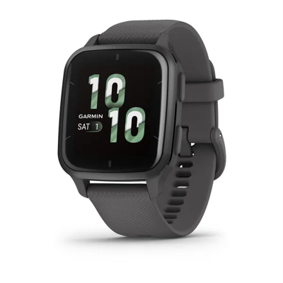 佳明Garmin智能手表Venu Sq 2系列心率脉搏血氧 健康快照 NFC GPS定位 方形表盘 腕表