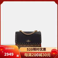 蔻驰COACH 奢侈品 女士单肩包经典款 链条时尚 网红款女士斜挎包90400