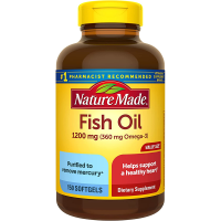 天维美(Nature Made) Omega-3 深海鱼油液体软胶囊 -150粒