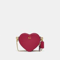 蔻驰(COACH)女包Heart Crossbody 14斜挎包单肩包心形包 时尚百搭