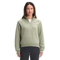 北面(The North Face) 女士 长款Peak Quilted 1/4 Zip 时尚百搭休闲运动夹克外套