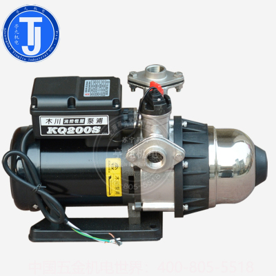 台湾木川水泵KQ200S全自动不锈钢加压泵家用水泵家用增压泵稳压泵