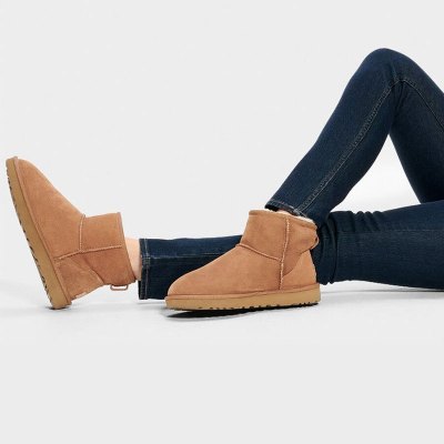 UGG 专柜正品 冬季靴子防泼水 CLASSIC MINI II BOOT 经典迷你二代 冬季保暖柔软舒适 雪地靴女