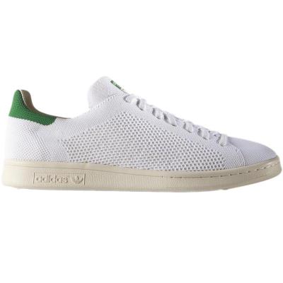 [限量]阿迪达斯Adidas 男鞋Stan Smith Primeknit White 时尚休闲百搭 运动板鞋男