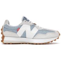 [官方正品]新百伦New Balance 327系列 女士运动时尚潮流休闲跑步鞋 蓝白色 WS327LVA