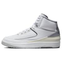 Jordan Air Jordan 2 "White 潮流减震防滑耐磨高帮复古篮球鞋男款灰白3312924