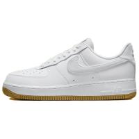 海外代购 耐克NIKE 官方正品 Air Force 1 简约百搭防滑舒适耐磨 男女同款白色板鞋 FN6326-100