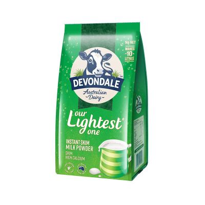 Devondale 德运 高钙脱脂成人牛奶粉 1000克/袋 [1袋装]澳大利亚进口 效期:2023.6