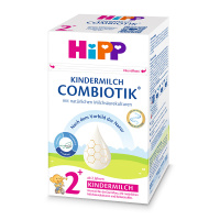 德国hipp喜宝有机益生菌配方2+段奶粉600g/盒适合24个月以上宝宝(2022新版)[1盒装]